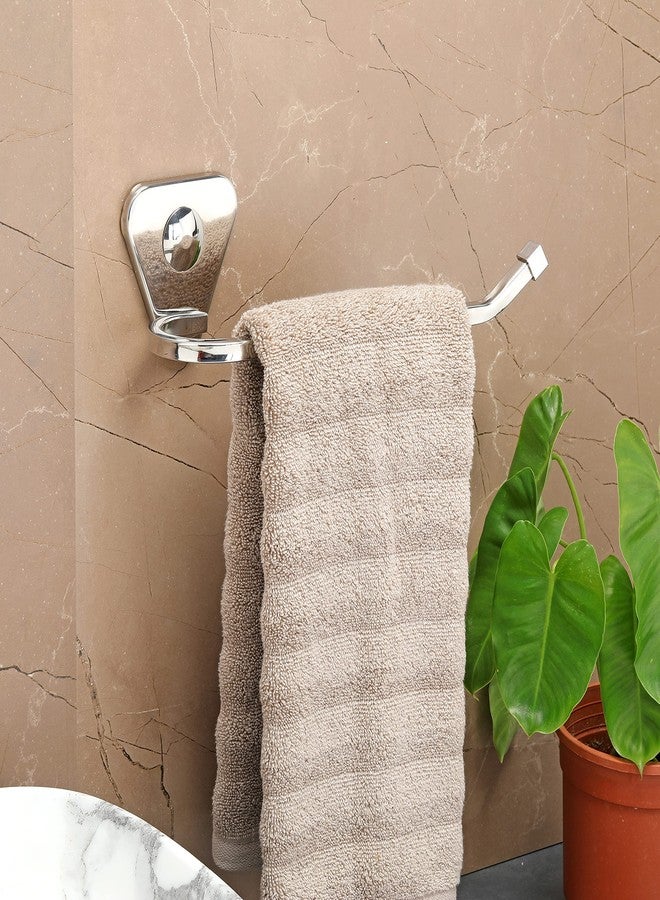 فورتون حلقات مناديل ومناشف من الفولاذ المقاوم للصدأ من فورتشن بريميوم، حامل مناديل، علاقة مناشف، إكسسوارات حمام للمنازل والفنادق - طلاء كروم (عبوة من 3 قطع) - Image 2